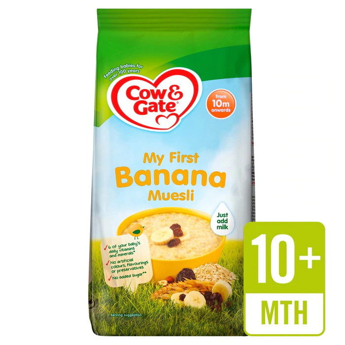 View of Cow & Gate My First Banana Muesli 10M 330g - eRange.lk