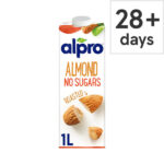 Alpro Roasted Unsweetened Almond Milk 1L